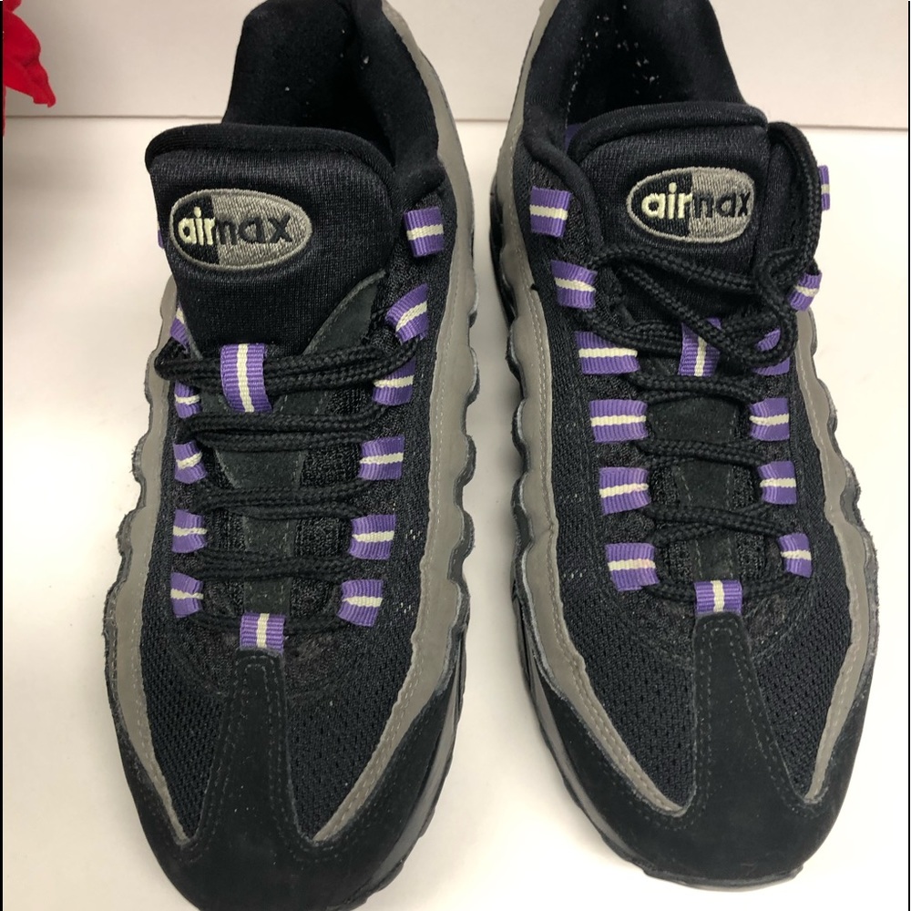 95 AirMax Gray/Purple 6Y